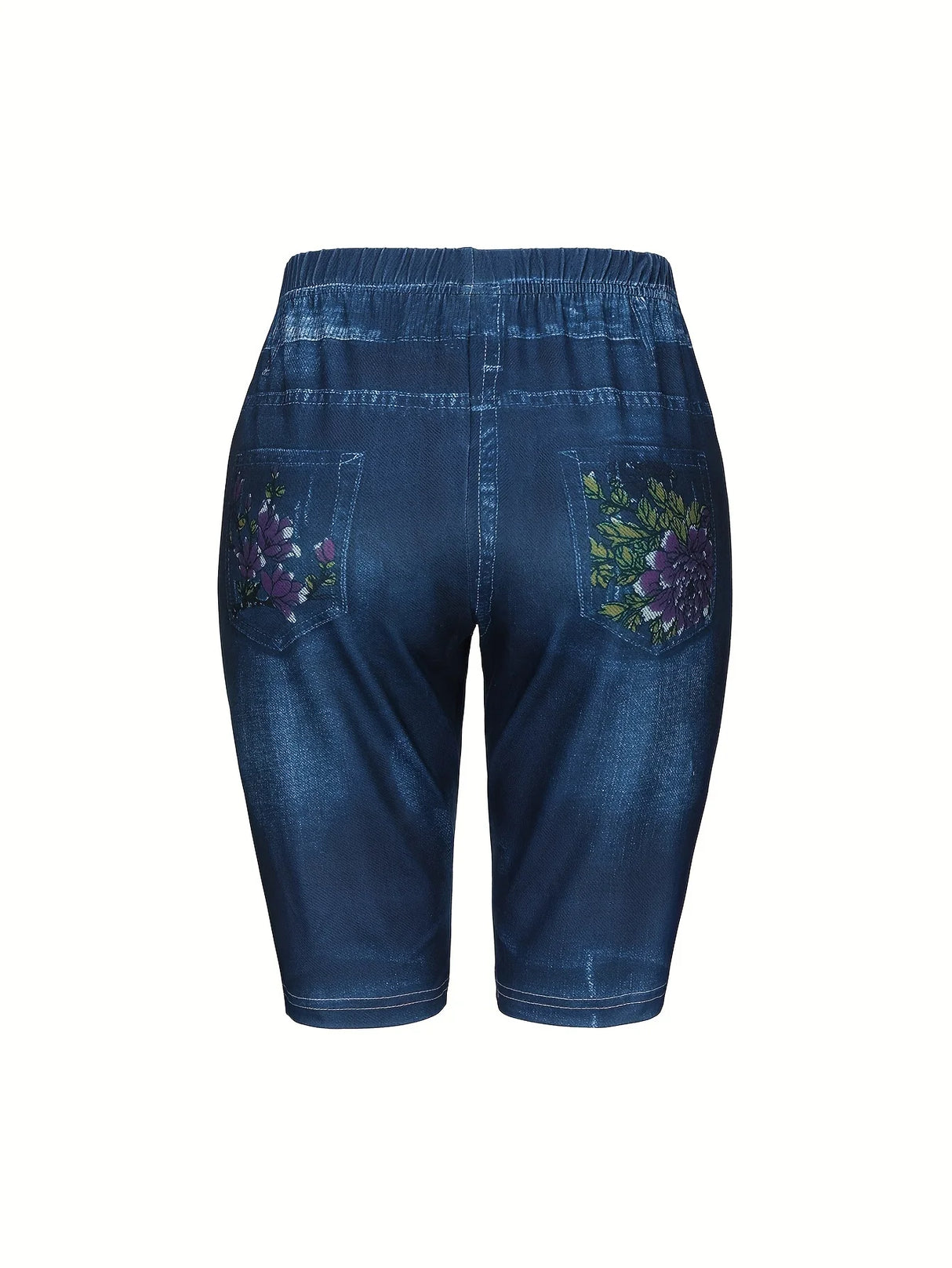 Women's 3-Piece Denim Style Shorts