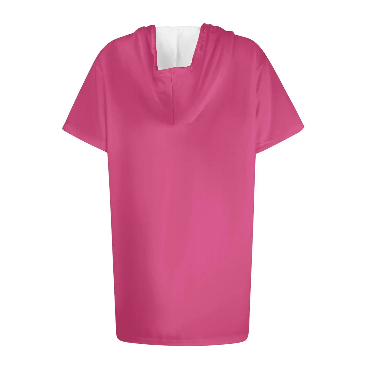 هودي نسائي كبير الحجم بأكمام قصيرة