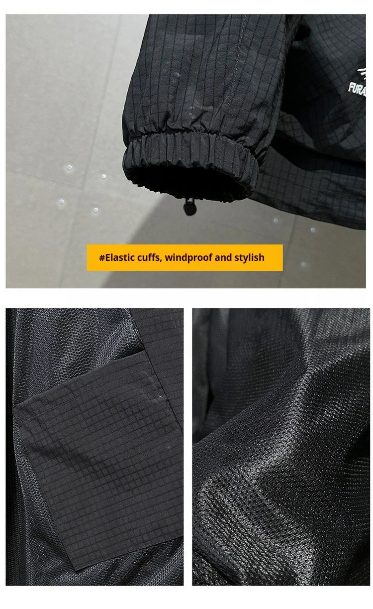 Men's Plus Size Workwear Jacket with Hood