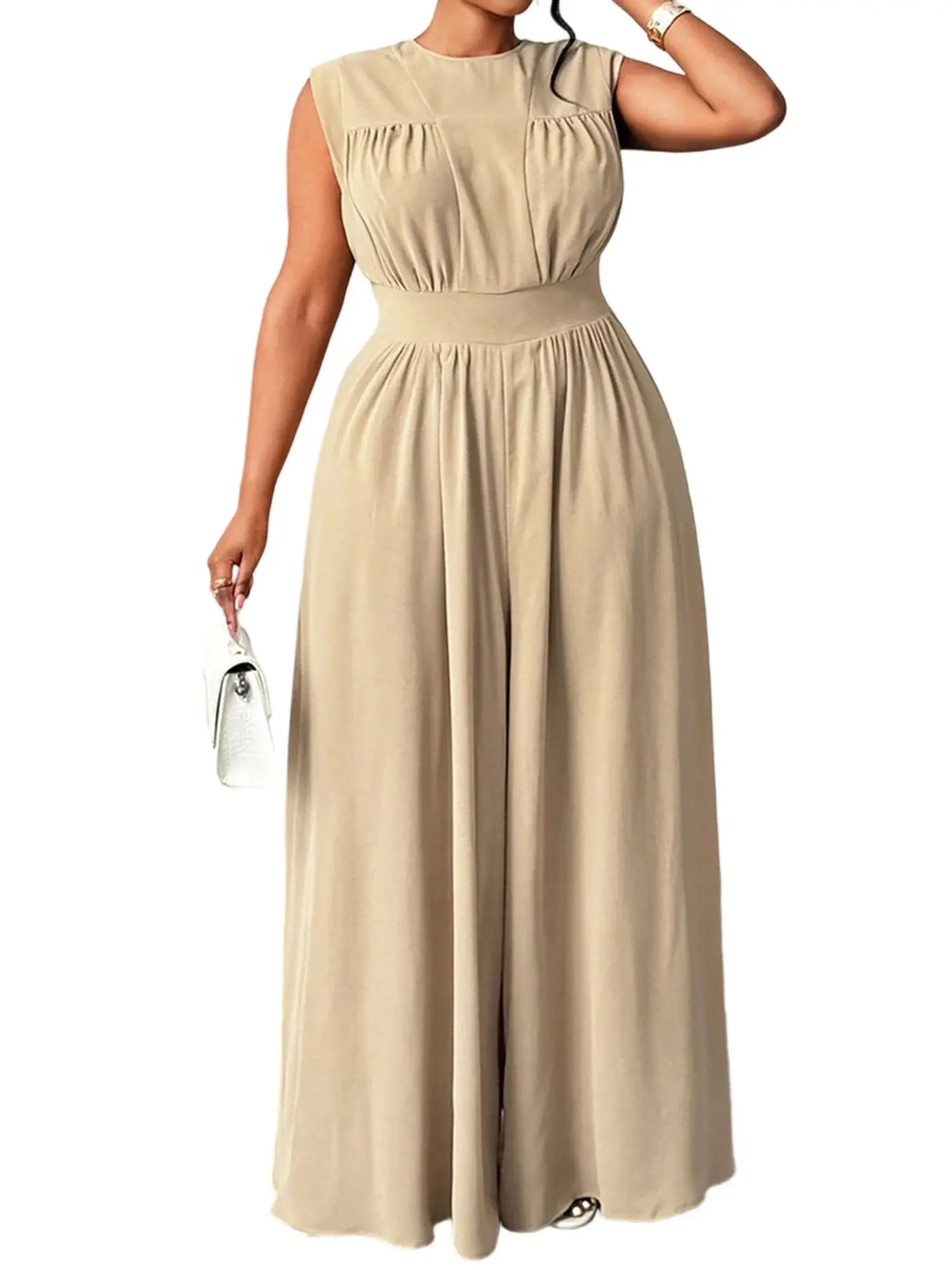 رومبير مطبوع عليه زهور للنساء بمقاسات كبيرة