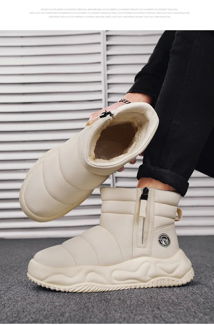 أحذية مطاطية قصيرة مقاومة للماء للنساء