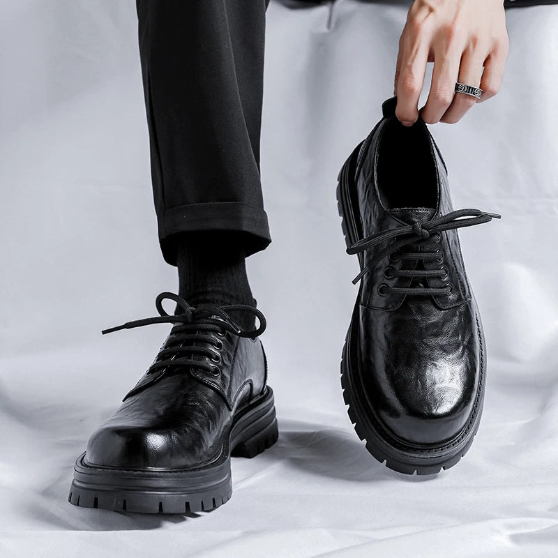 Monarch Platform Derby Shoes