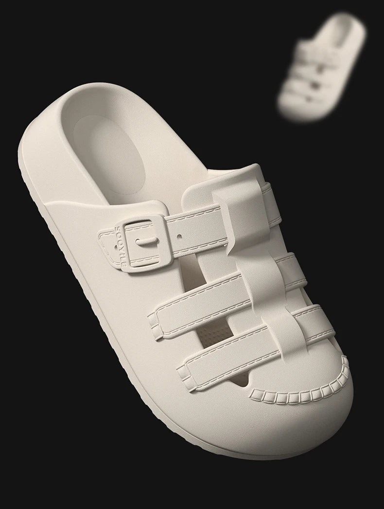 صنادل نسائية بكعب مسطح كاجوال