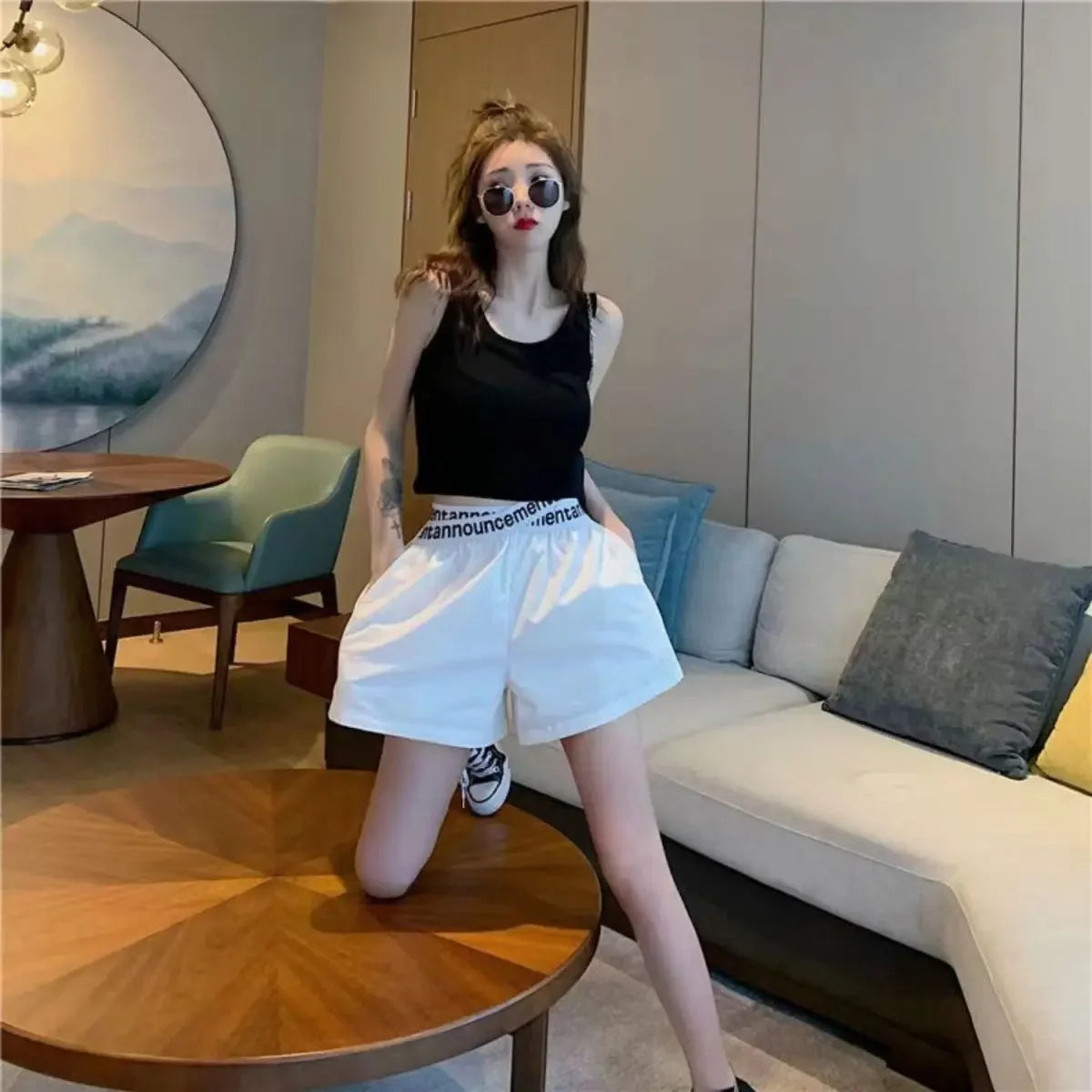 Women's Loose Baggy Summer Shorts