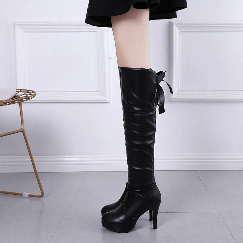 Classic Leather Riding Boots