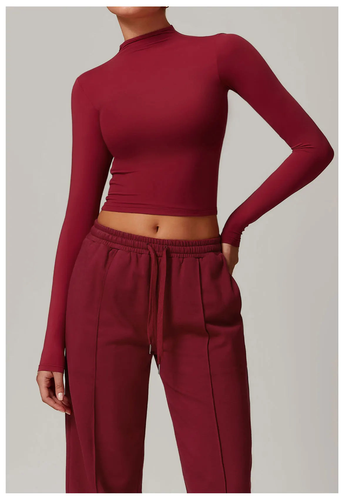 Women's Long Sleeve Yoga Shirt – Outdoor Running Fitness Top