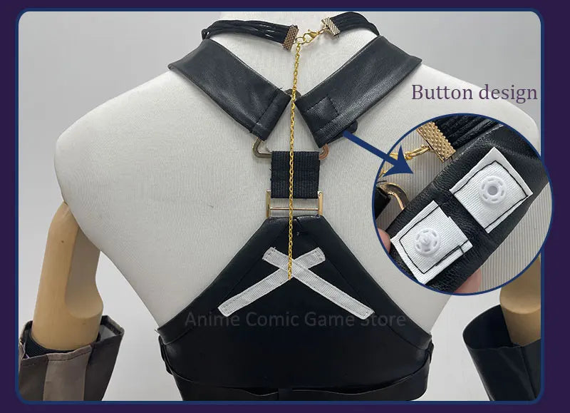 LOL Arcane Jinx Cosplay Costume Outfit