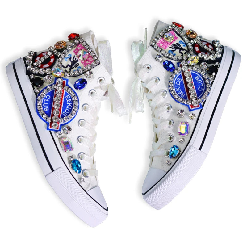 Women Canvas Shoes Platform Loafers Sneakers