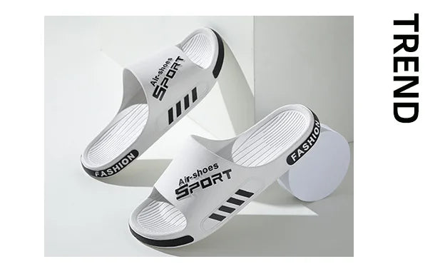 Men PVC Soft Sole Casual Beach Slides