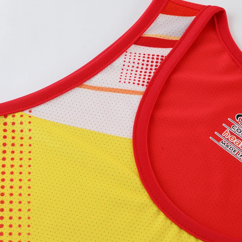 طقم رياضي سريع الجفاف للرجال بمقاسات كبيرة - طقم جري