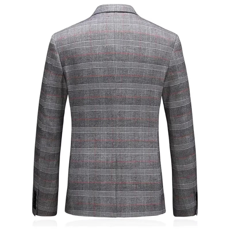 بدلة رجالية بمقاسات كبيرة بقصة ضيقة - بدلة سهرة من 3 قطع