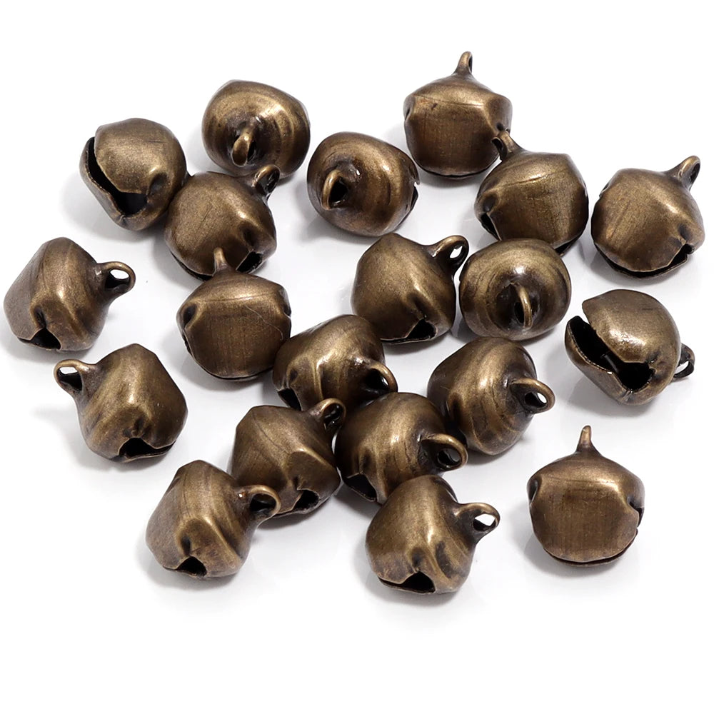 Colorful Iron Jingle Bells Beads