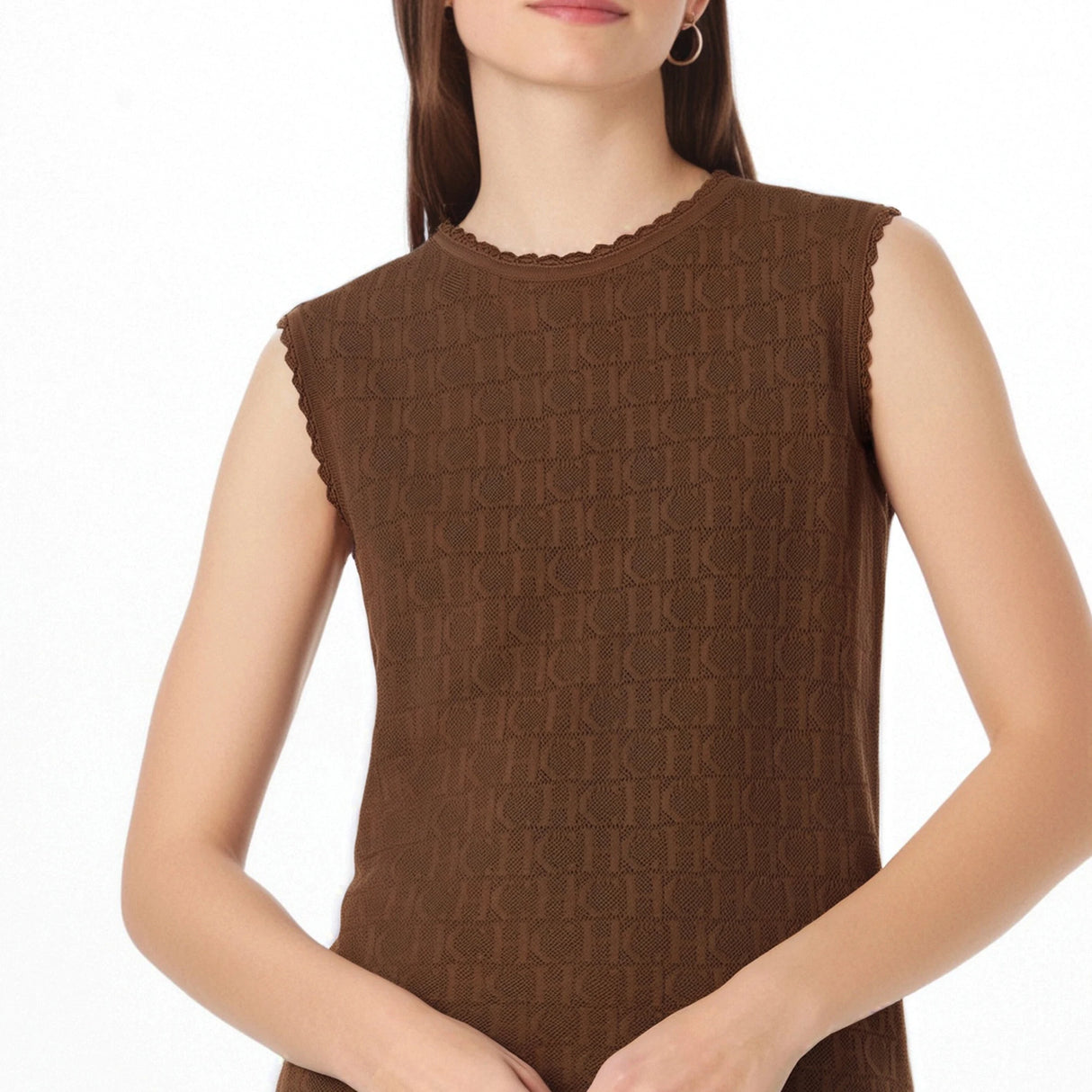 Knitted Texture Summer Casual Tank Top