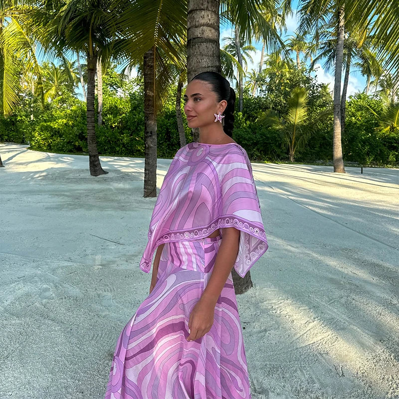 Women's 2 Piece Skirt Set