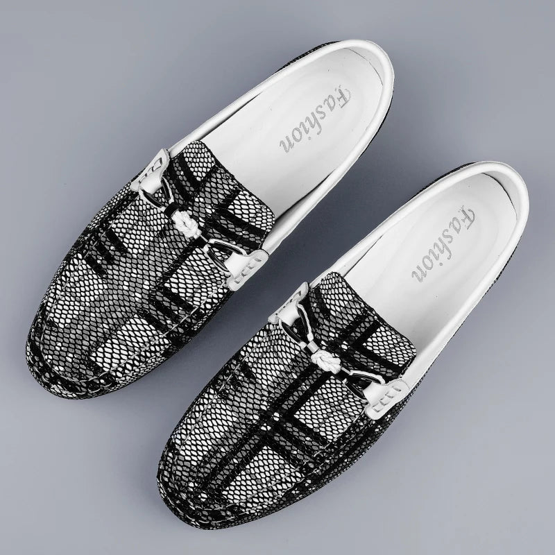 Men Suede Casual Driving Shoes