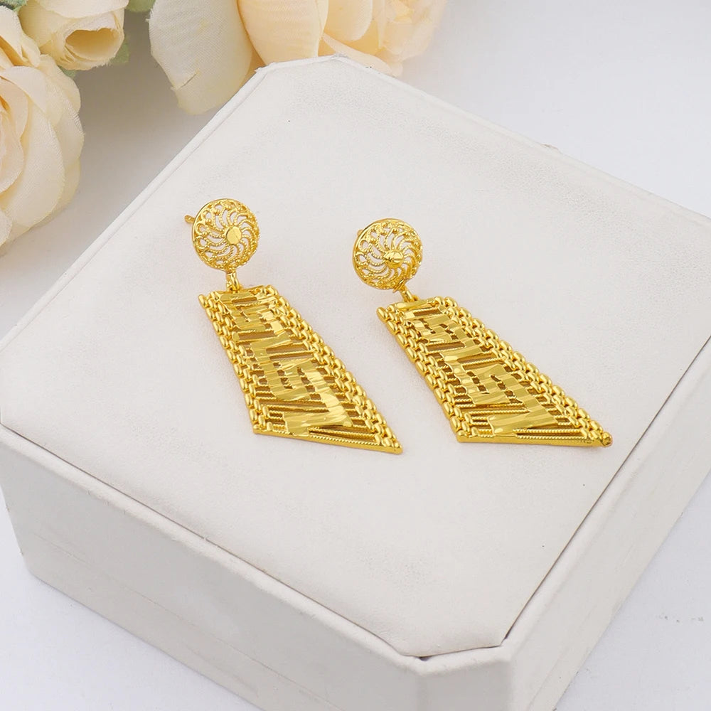 24K Gold Plated Complete Jewelry Set