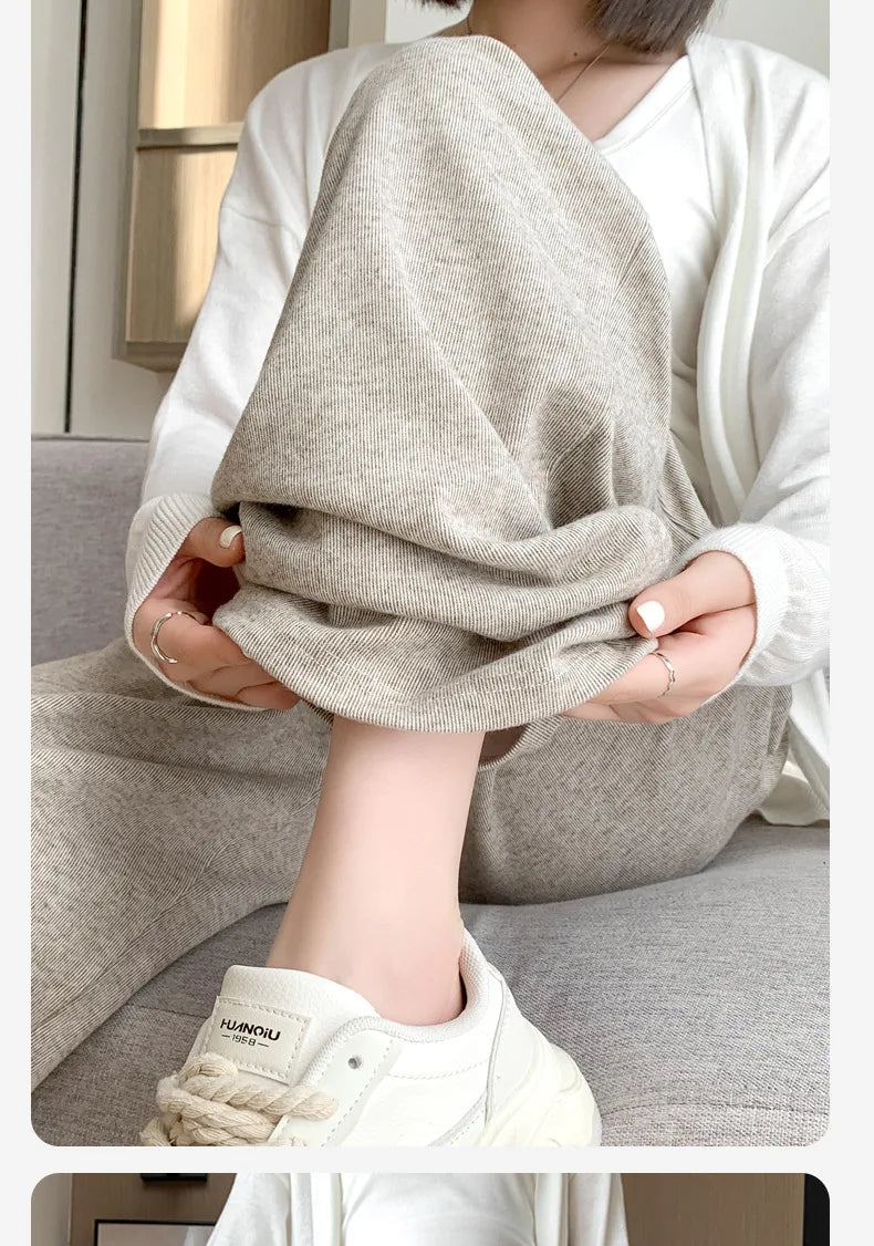 Wide-Leg Low-Waist Maternity Pants