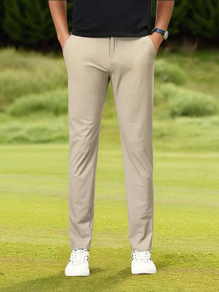 Men Slim Fit Golf Pants