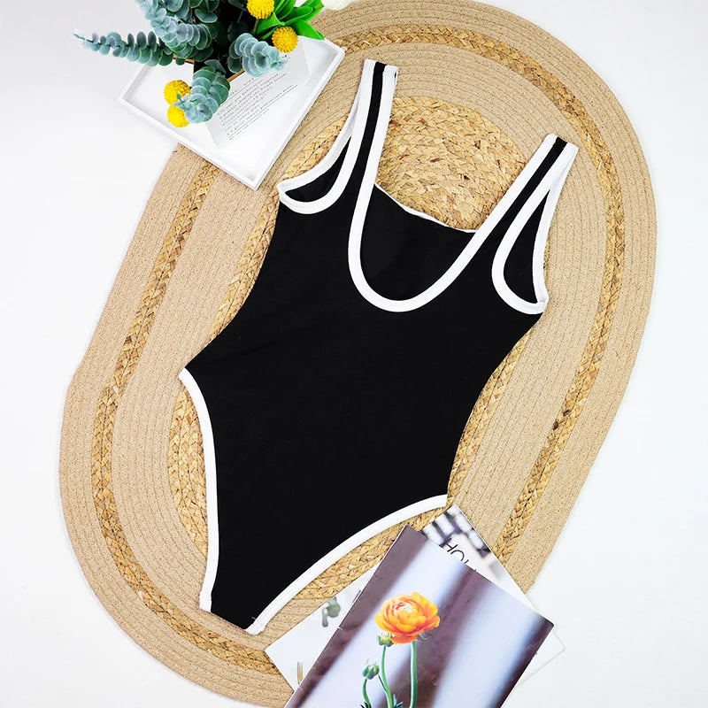 Vintage Bandeau Swimsuit