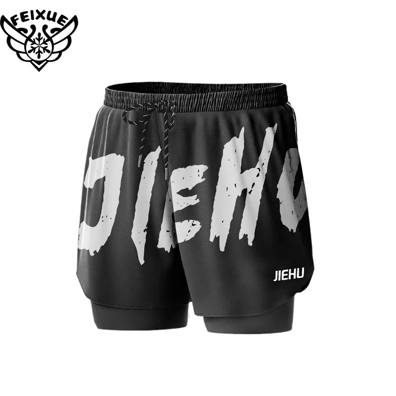 شورت سباحة رجالي للشاطئ بمقاسات كبيرة