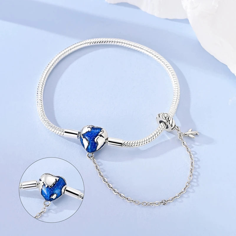 Sterling Silver Heart Bracelet