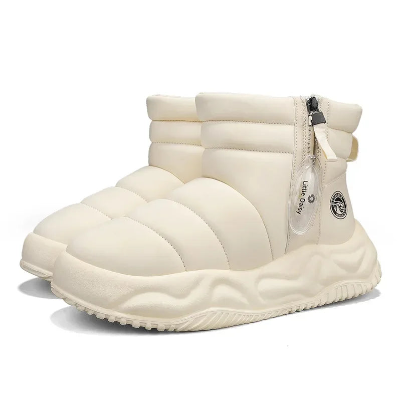 أحذية مطاطية قصيرة مقاومة للماء للنساء