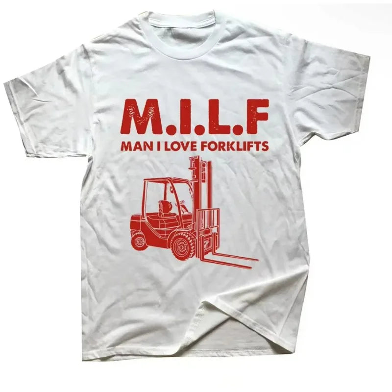 Men’s Funny Forklift T-Shirt