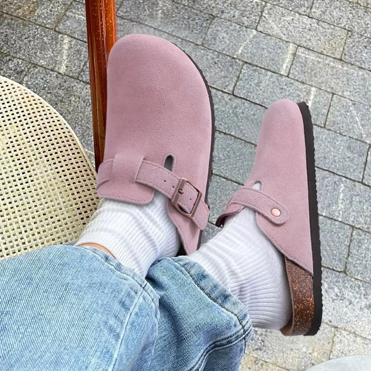 Men Arch Support Mules