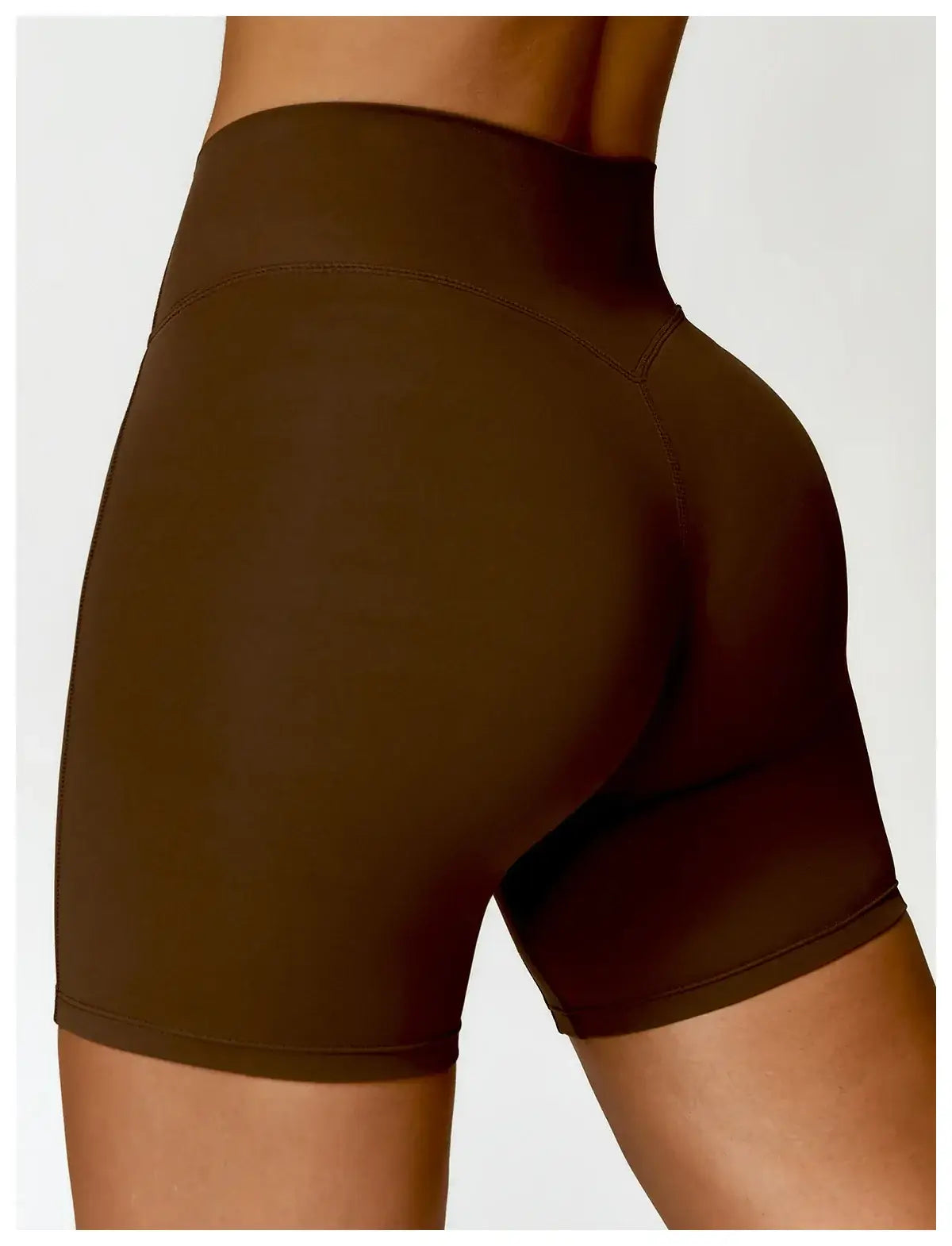 Women High Waist Yoga Fitness Shorts