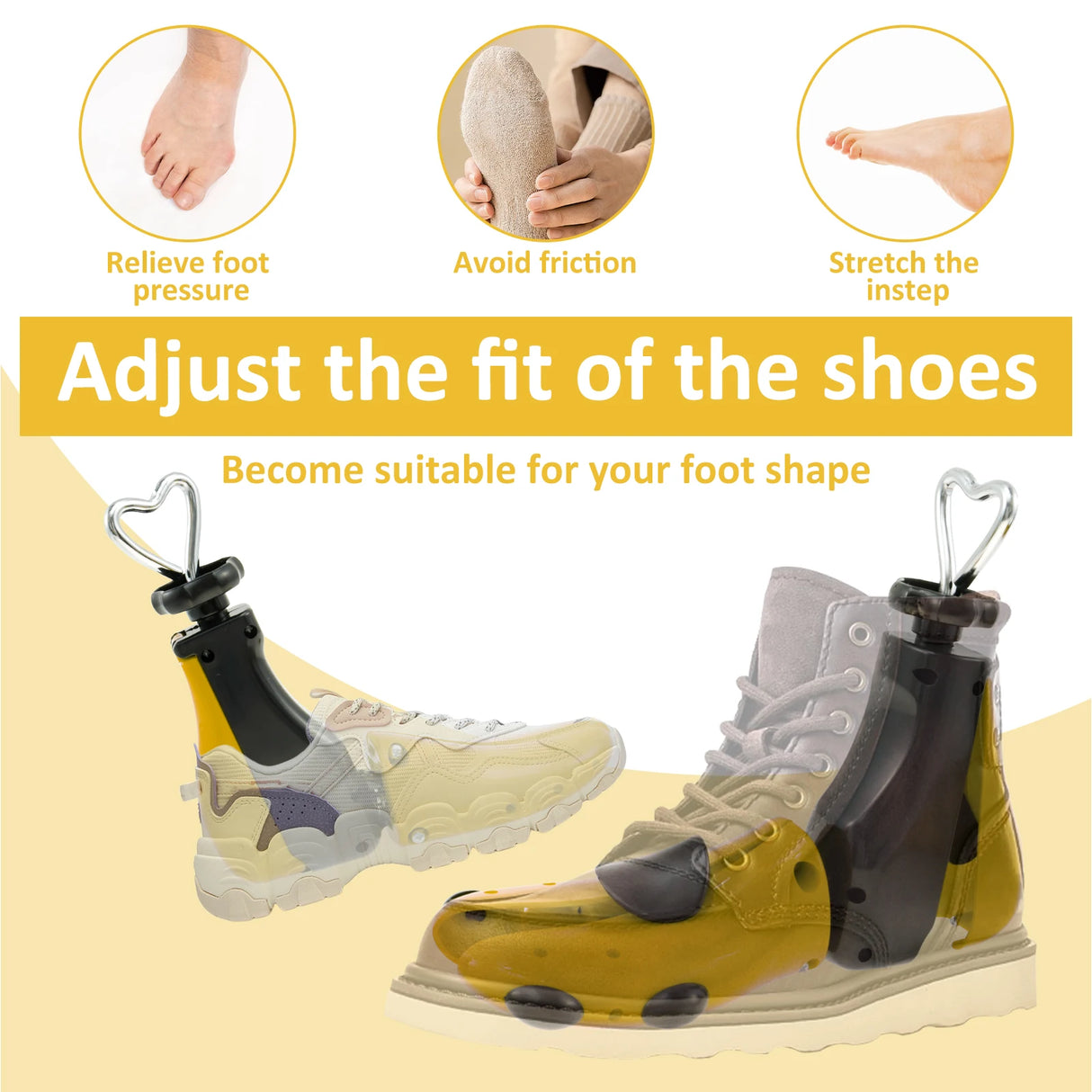 نقالة أحذية عالمية للنساء