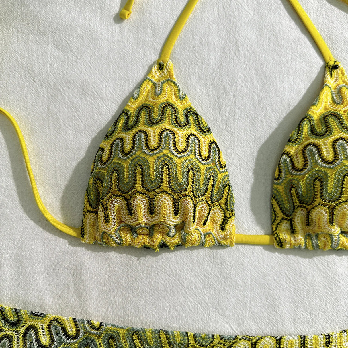 3PCS Brazilian Bikini Set