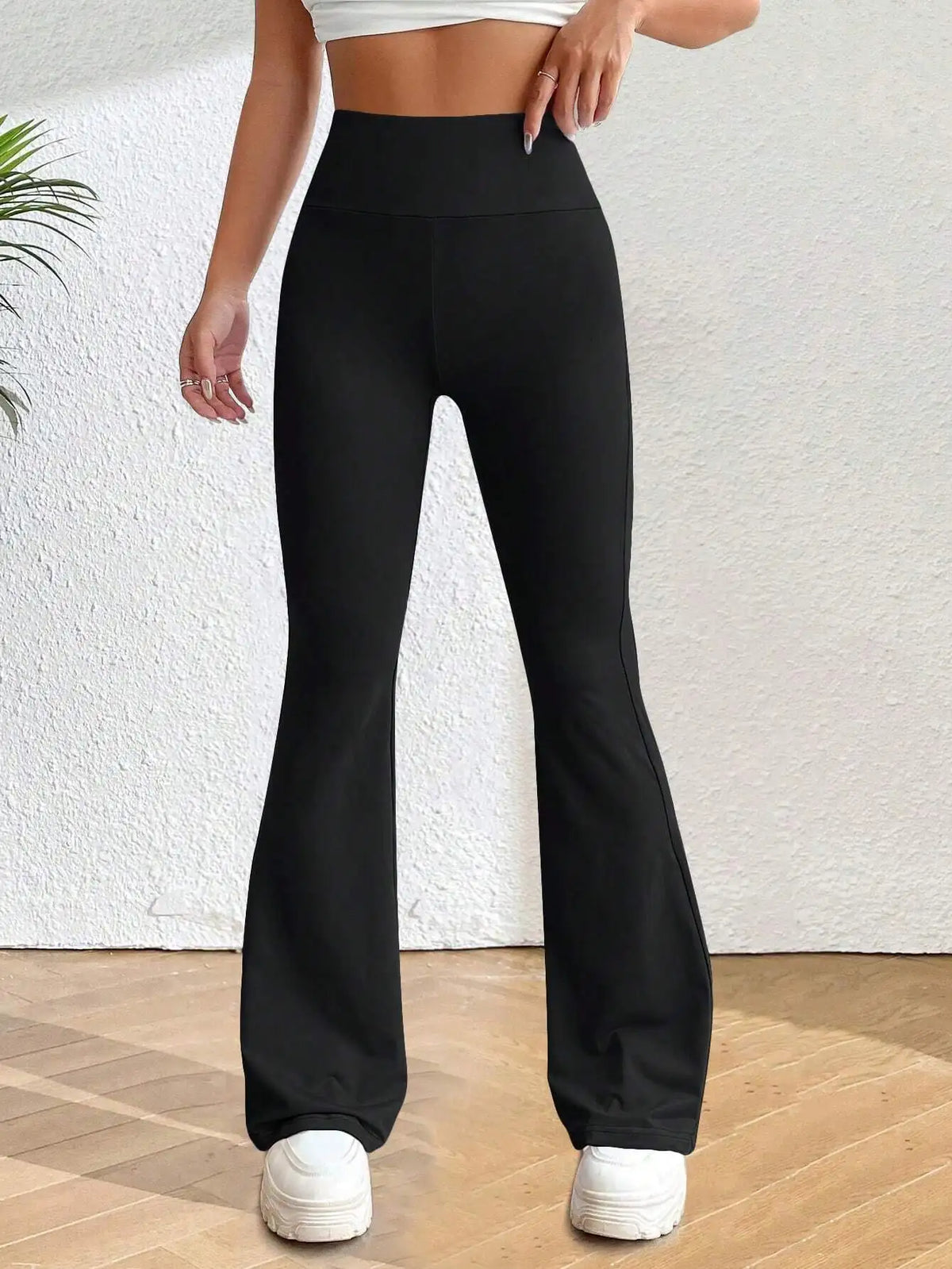 Women's High Waisted Flare Pants
