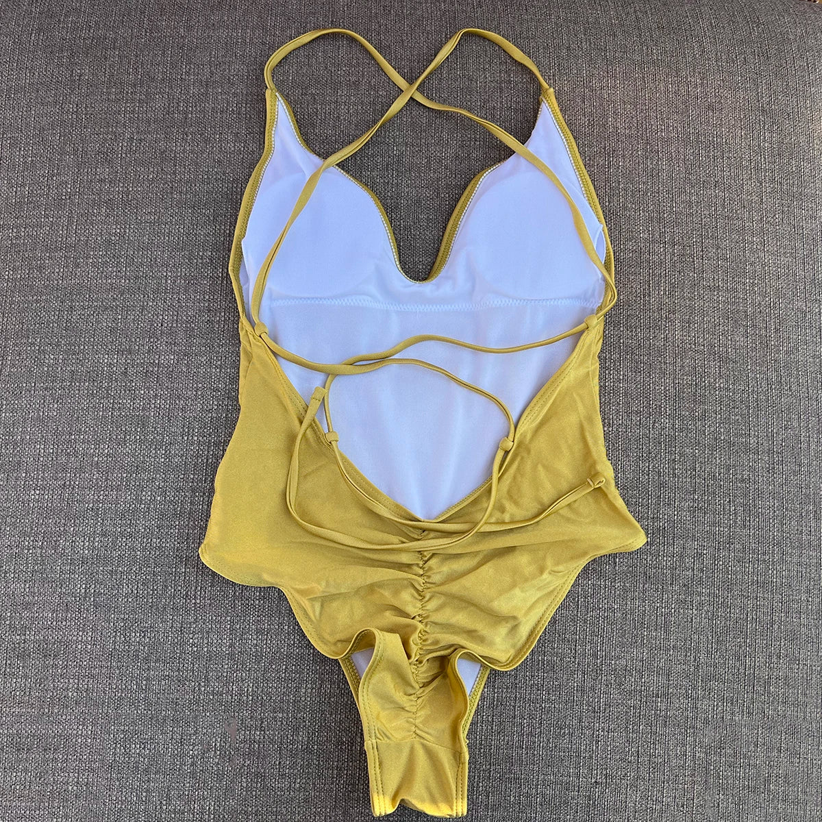 Solid Padded Monokini