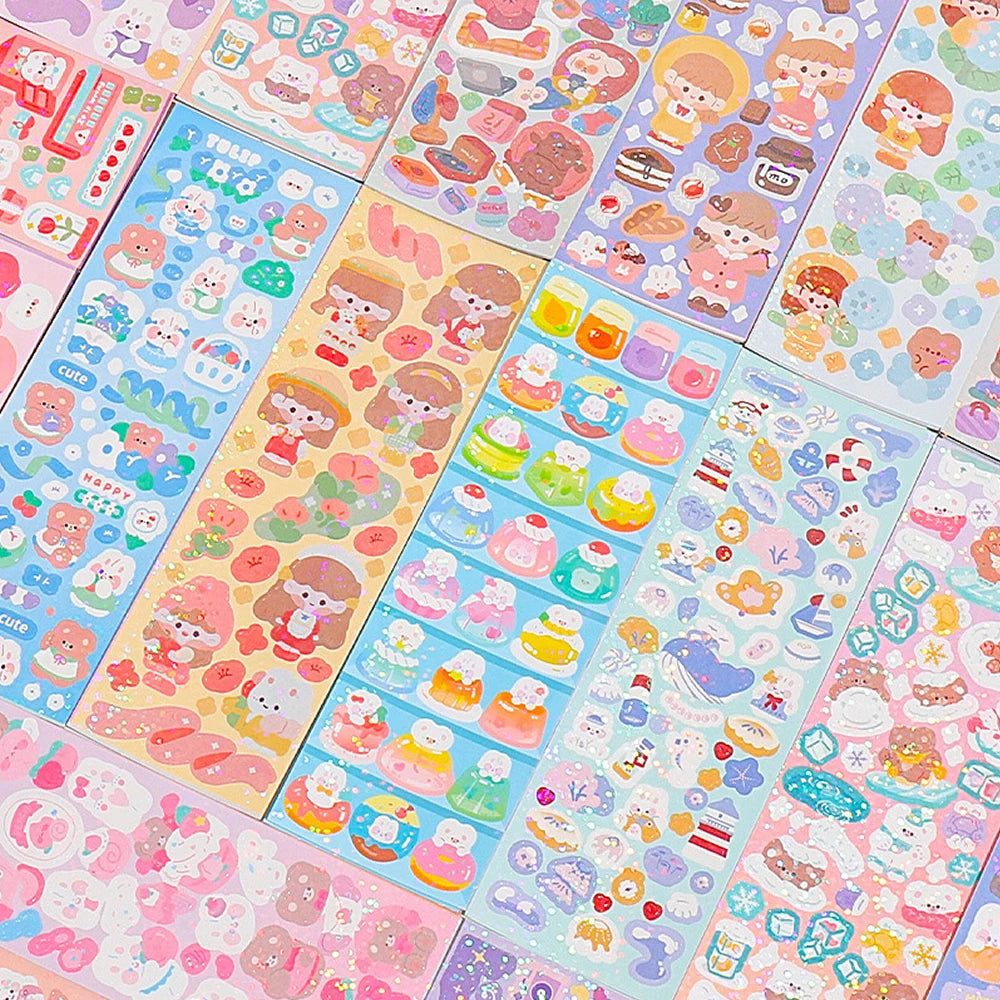 Kawaii Cute Stickers Set for Kids