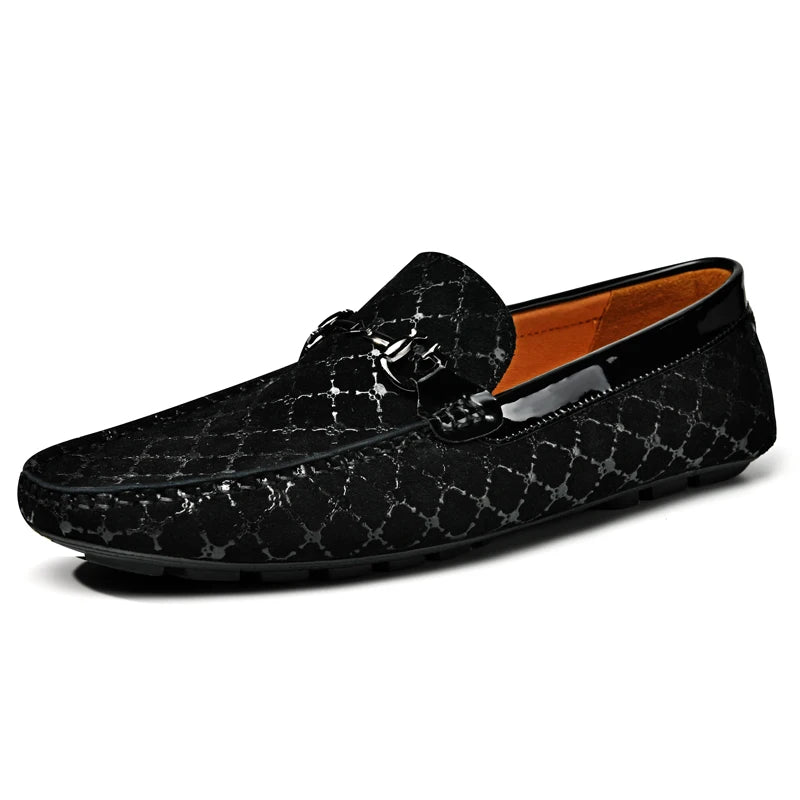 Men Breathable Handmade Leather Loafers