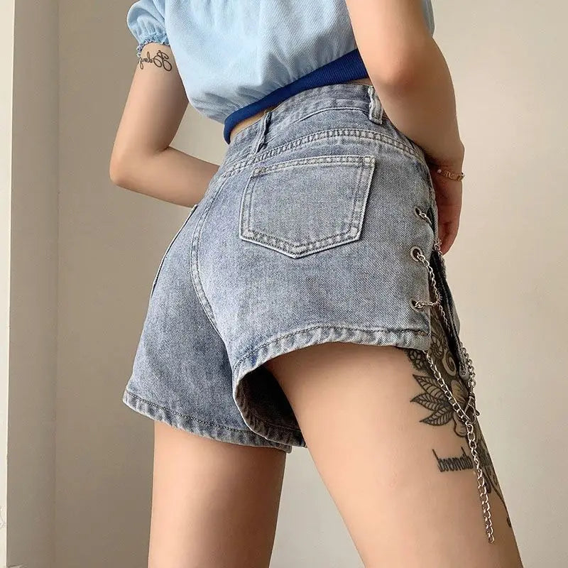 Women's Sexy Mini Denim Shorts