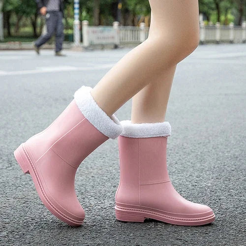 Women Knitted High Heel Mules