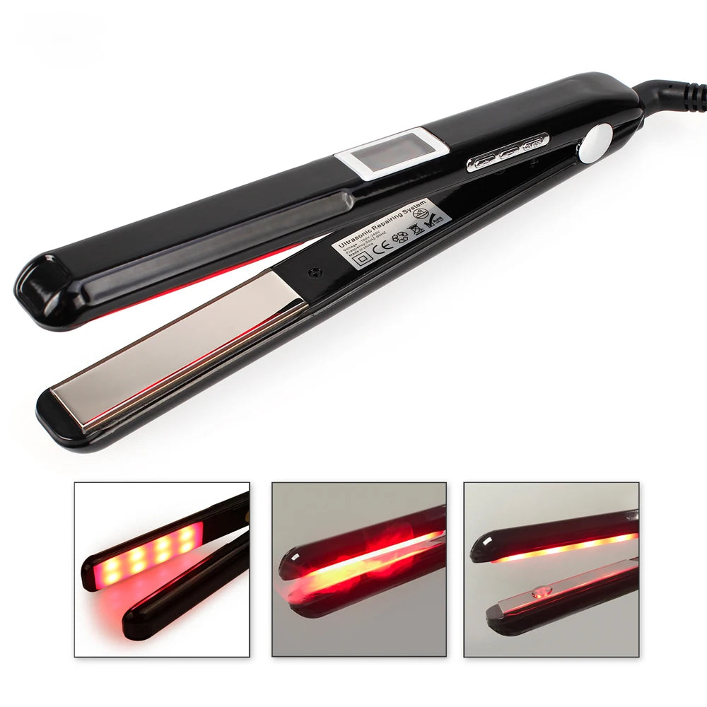 Ultrasonic Infrared Cold Hair Straightener