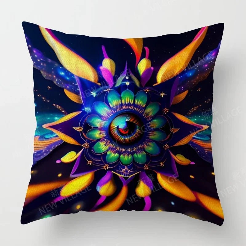 Abstract Sofa Pillow Cover | by Anwer Fancy | Worldwide Shipping