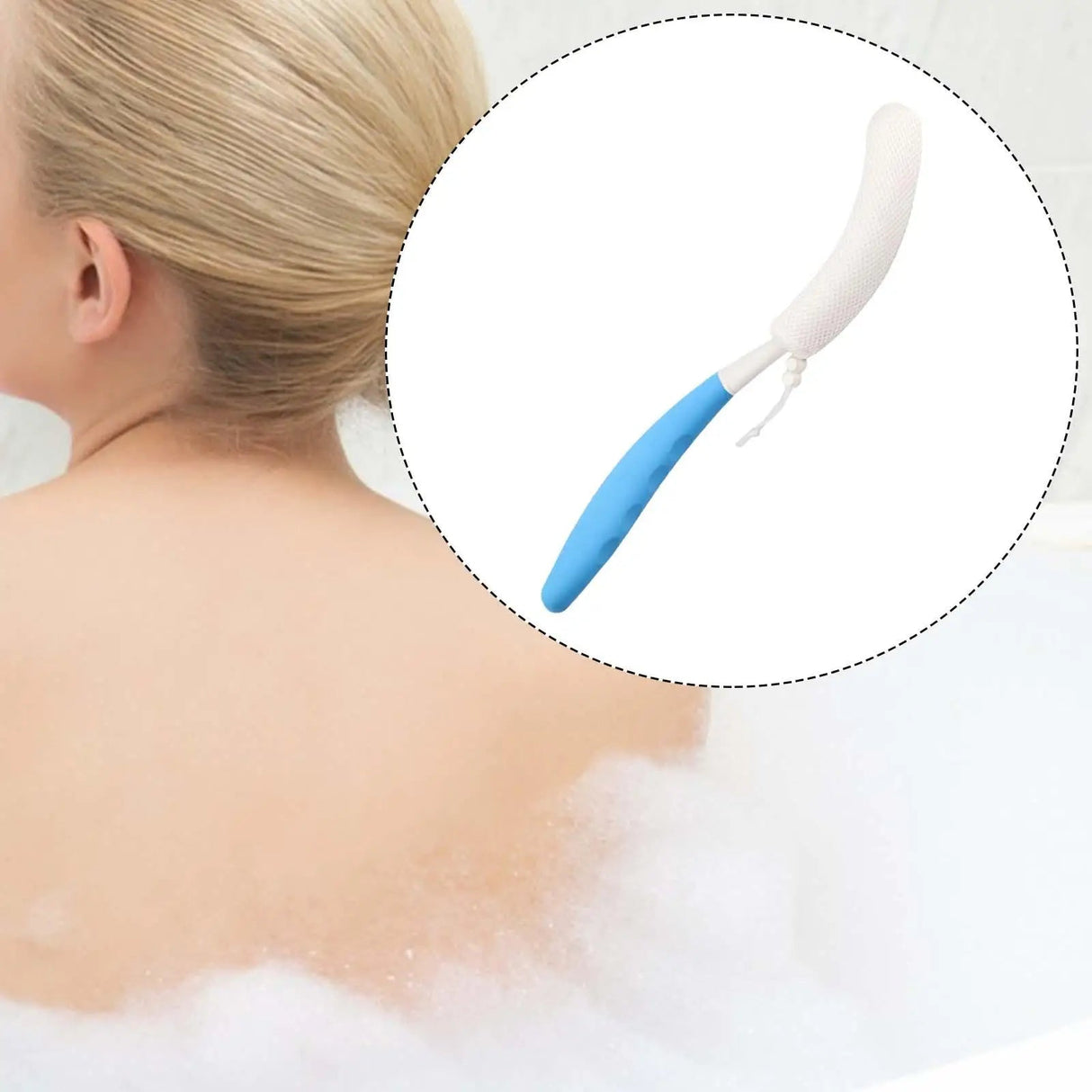 Bath Back Brush Long Handle | by Anwer Fancy | Worldwide Shipping