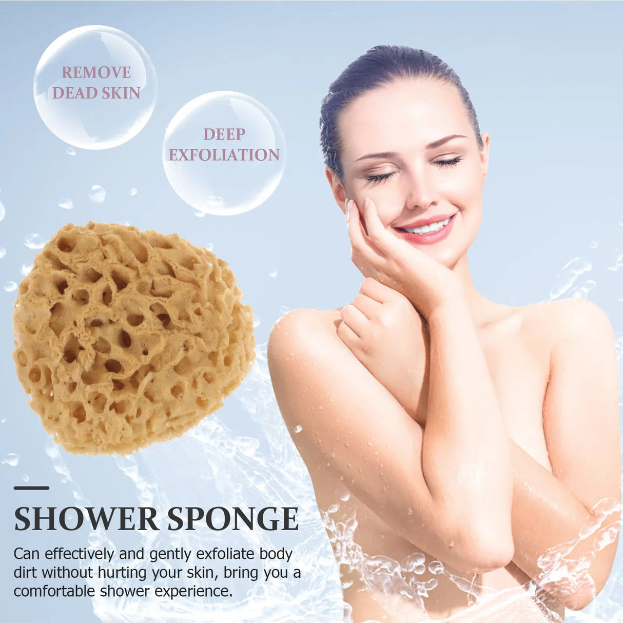 Bath Back Sponge Scrubber | by Anwer Fancy | Worldwide Shipping