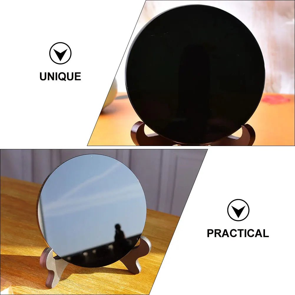 Black Scrying Mirror | by Anwer Fancy | Worldwide Shipping