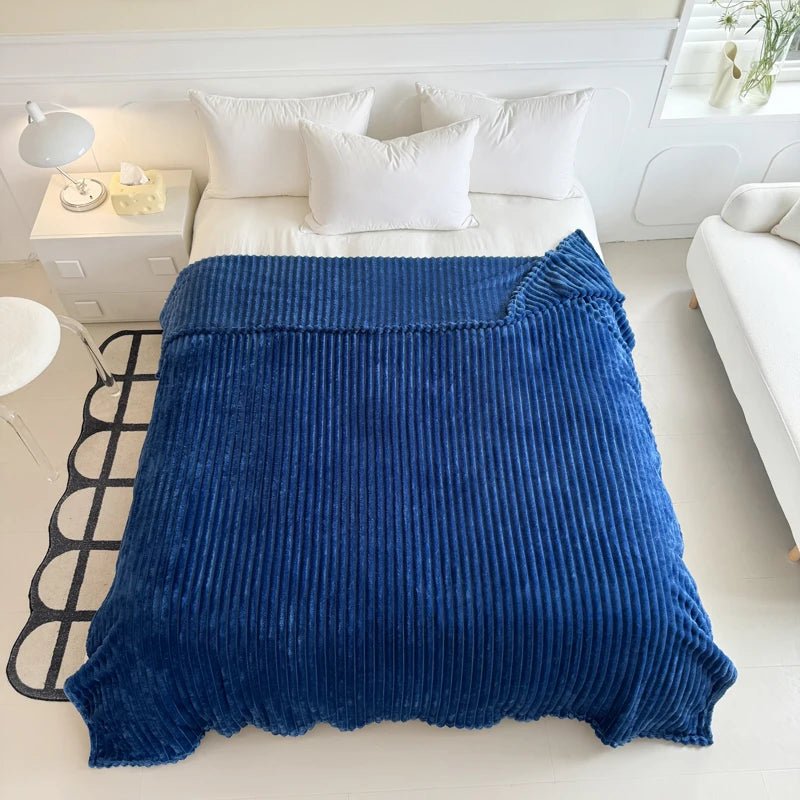Blue Striped Blanket | by Anwer Fancy | Worldwide Shipping