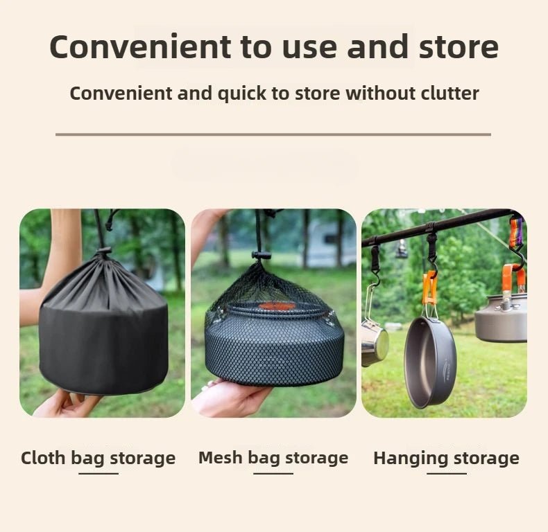 Camping Cookware Combination Set | by Anwer Fancy | Worldwide Shipping