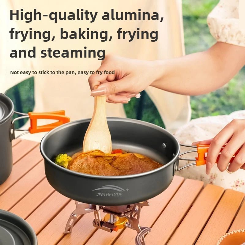 Camping Cookware Combination Set | by Anwer Fancy | Worldwide Shipping
