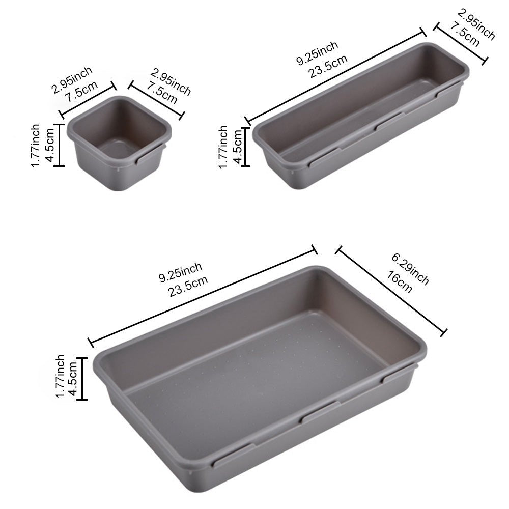 Closet Storage Drawer Box Set (8pcs) | by Anwer Fancy | Worldwide Shipping