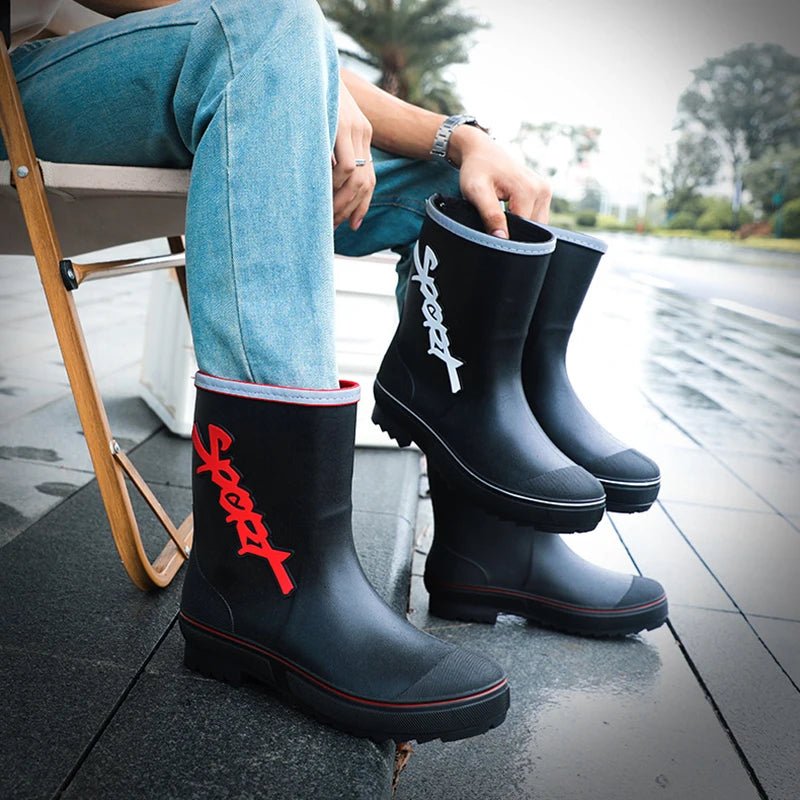 Couple Style Waterproof Rain Boots | by Anwer Fancy | Worldwide Shipping