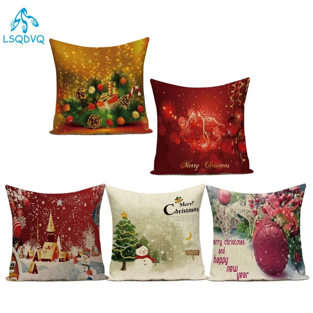 Decorative Christmas Pillow Cover | by Anwer Fancy | Worldwide Shipping