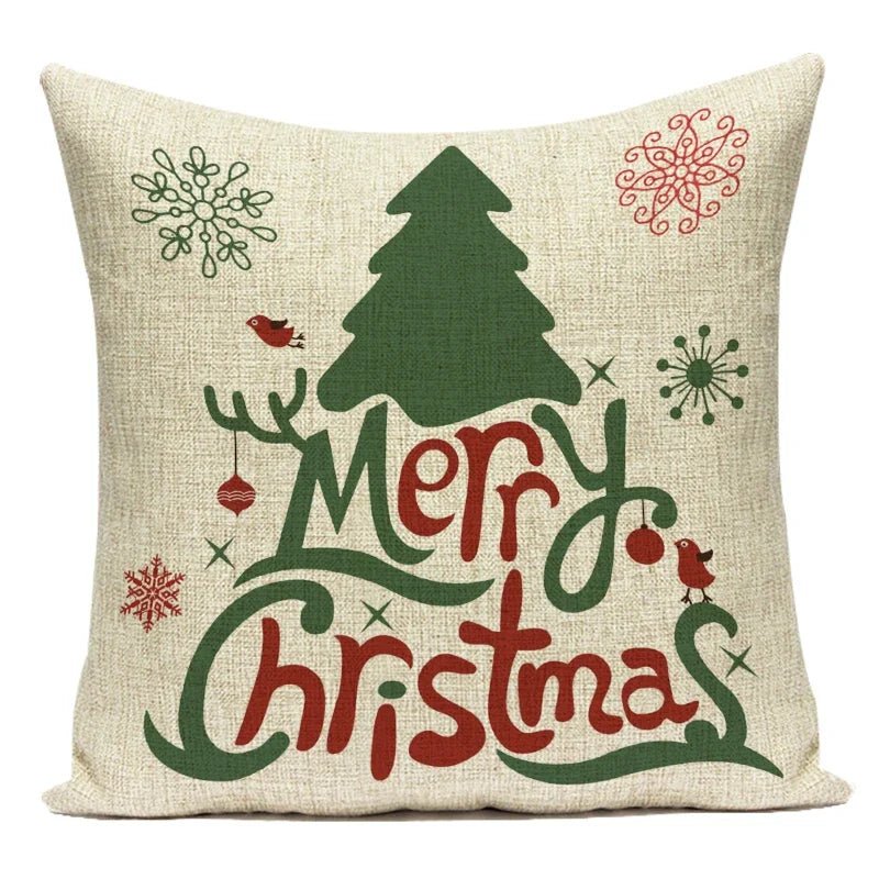 Decorative Christmas Pillow Cover | by Anwer Fancy | Worldwide Shipping