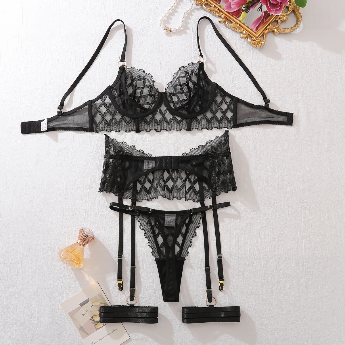 Ellolace Sexy Lace Lingerie Set | by Anwer Fancy | Worldwide Shipping